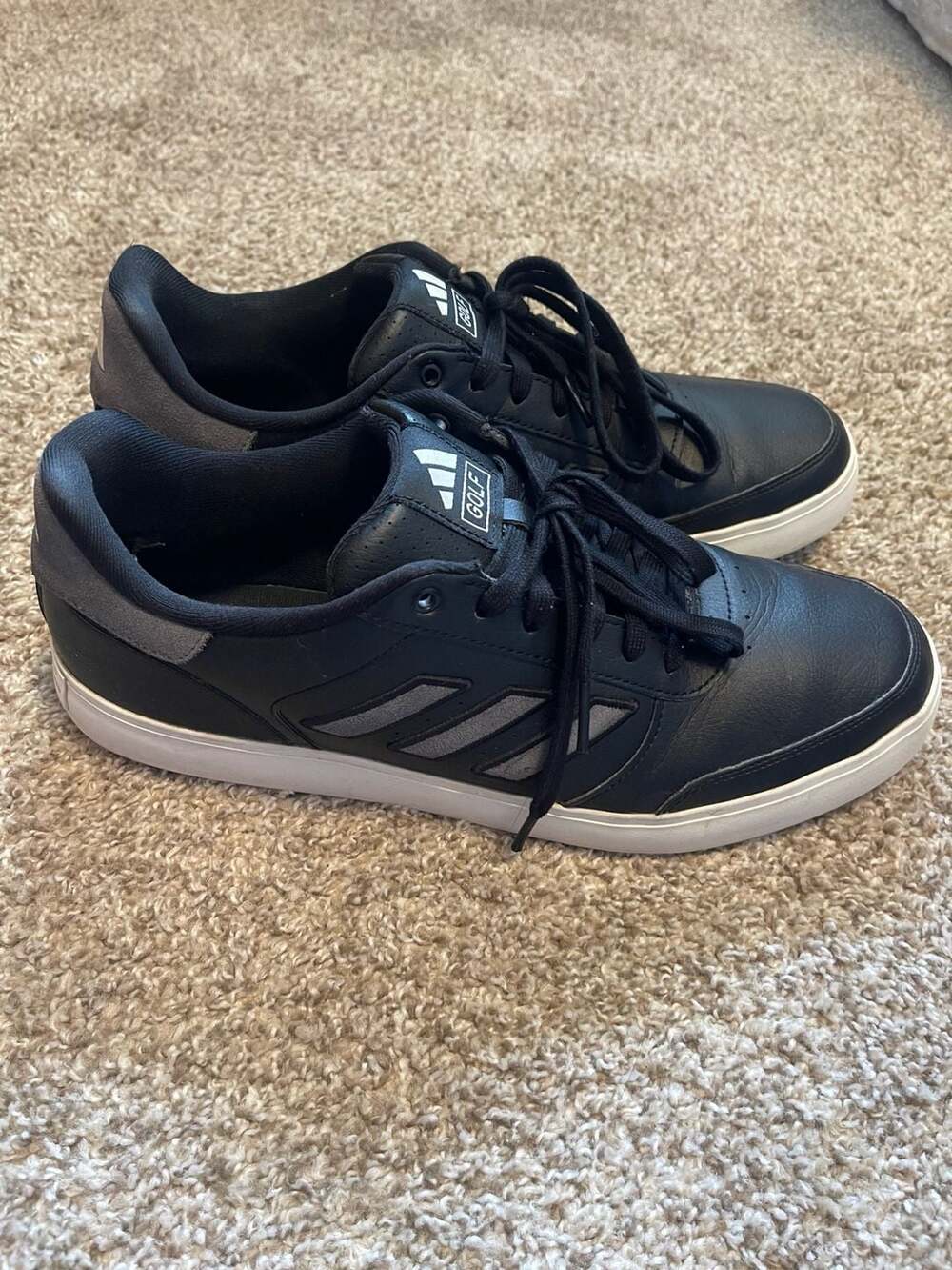 Adidas Retrocross 24 Spikeless Golf Shoes Black Grey Size 12.5